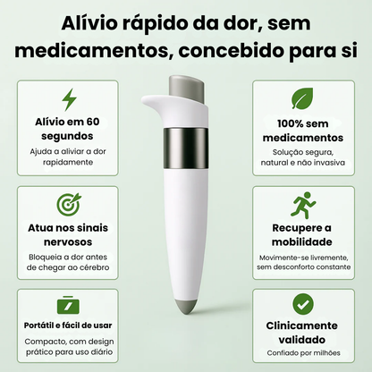 Caneta AlívioPen™ para aliviar os joelhos