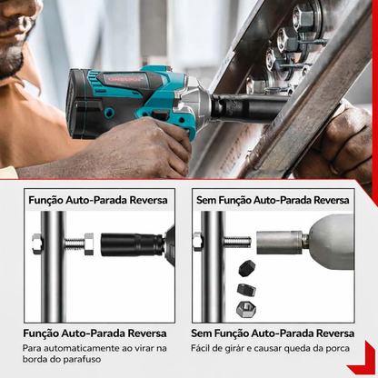 Impacto Pro 1200 - Chave de impacto sem fio sem escovas | Para bateria Makita 18V