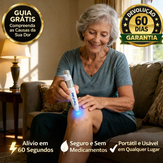 Caneta AlívioPen™ para aliviar os joelhos